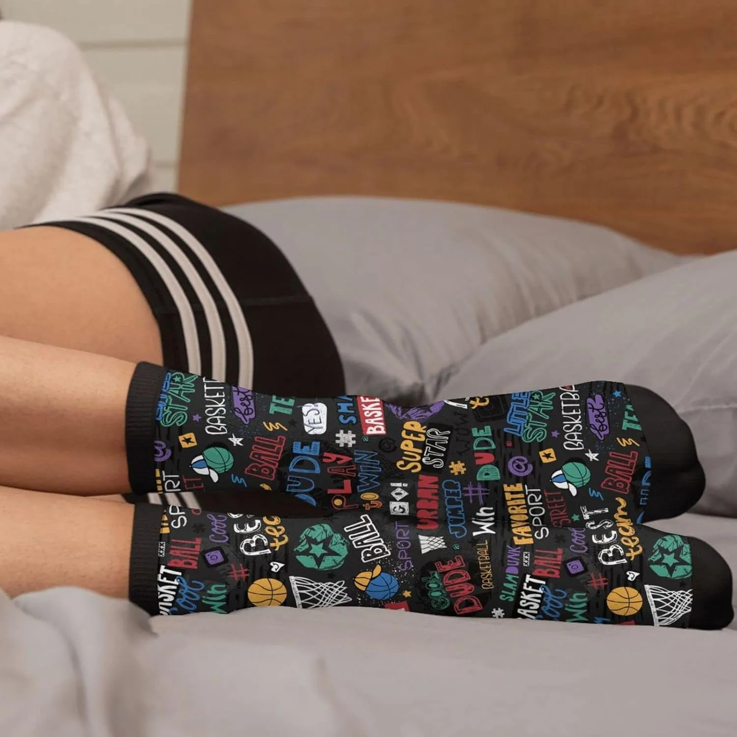 Sigouyinei Casual Funny Funky Novelty Socks For Men Women