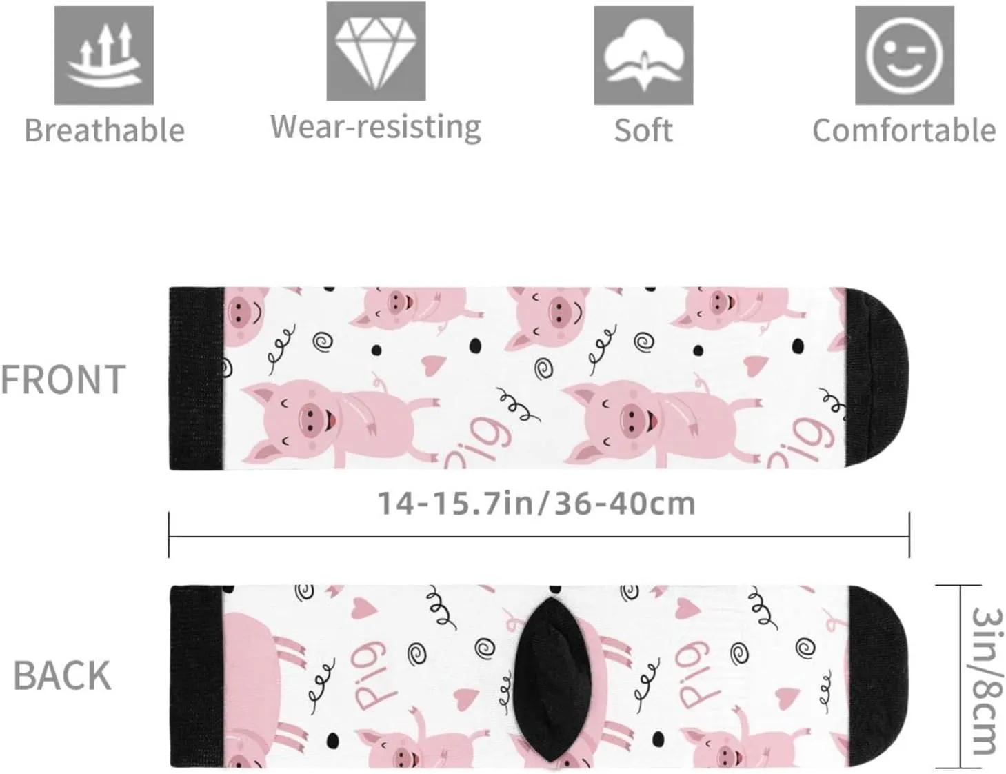 Sigouyinei Men'S Women'S Sports Fun Fancy Novelty Socks