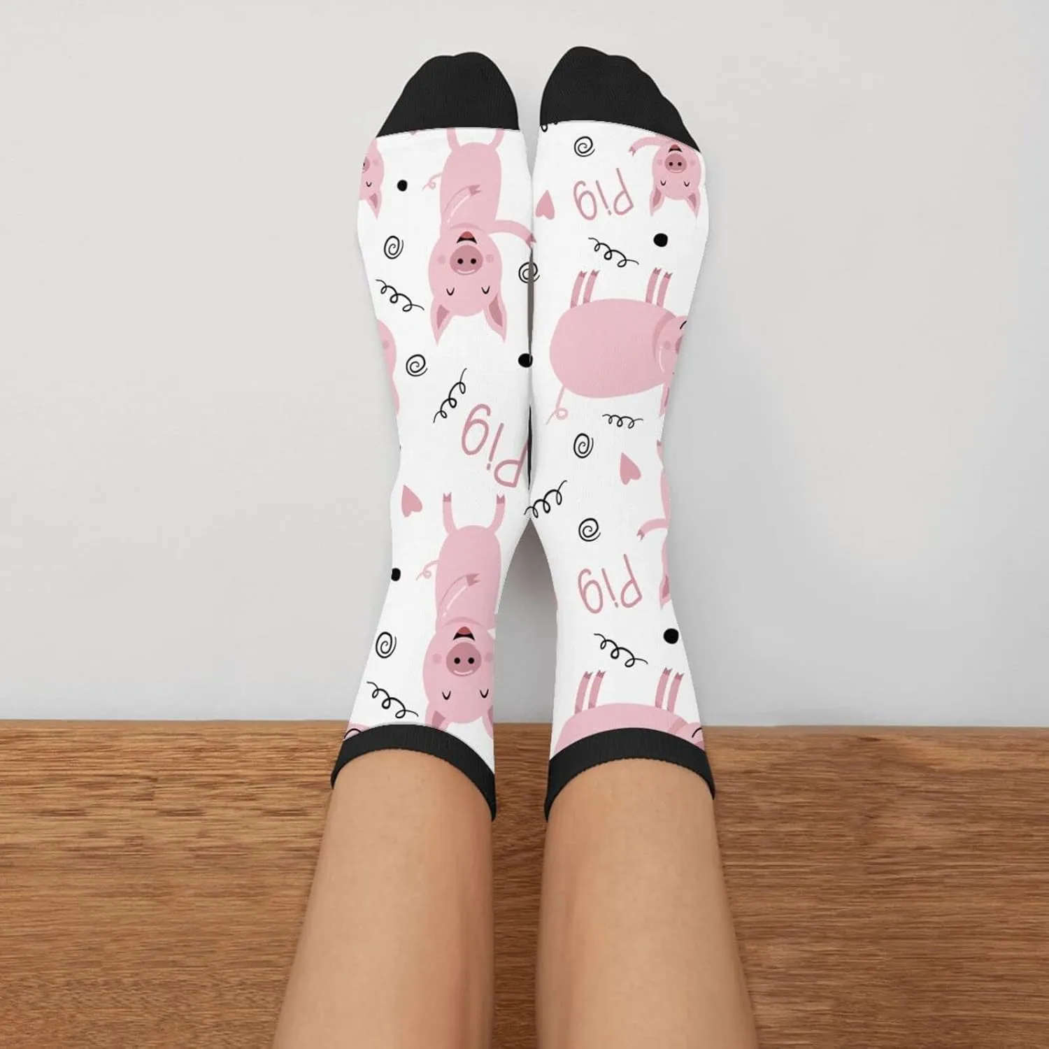 Sigouyinei Men'S Women'S Sports Fun Fancy Novelty Socks