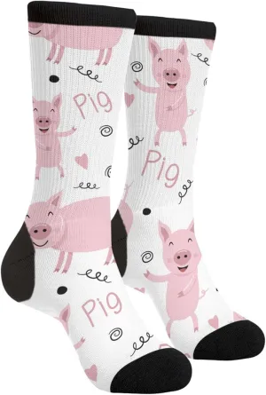 Sigouyinei Men'S Women'S Sports Fun Fancy Novelty Socks