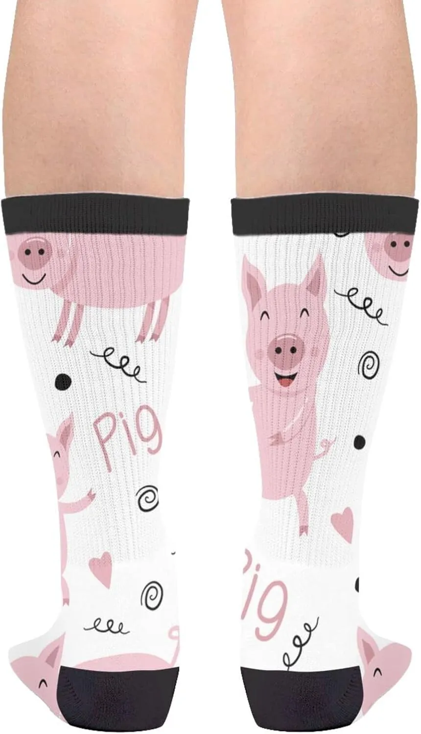 Sigouyinei Men'S Women'S Sports Fun Fancy Novelty Socks
