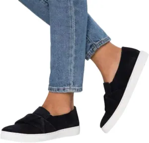 Sneakers for Women Wide Width Gibobby Women’s Fashion Sneakers Perforated Slip on Flats Comfortable Walking Casual Shoes
