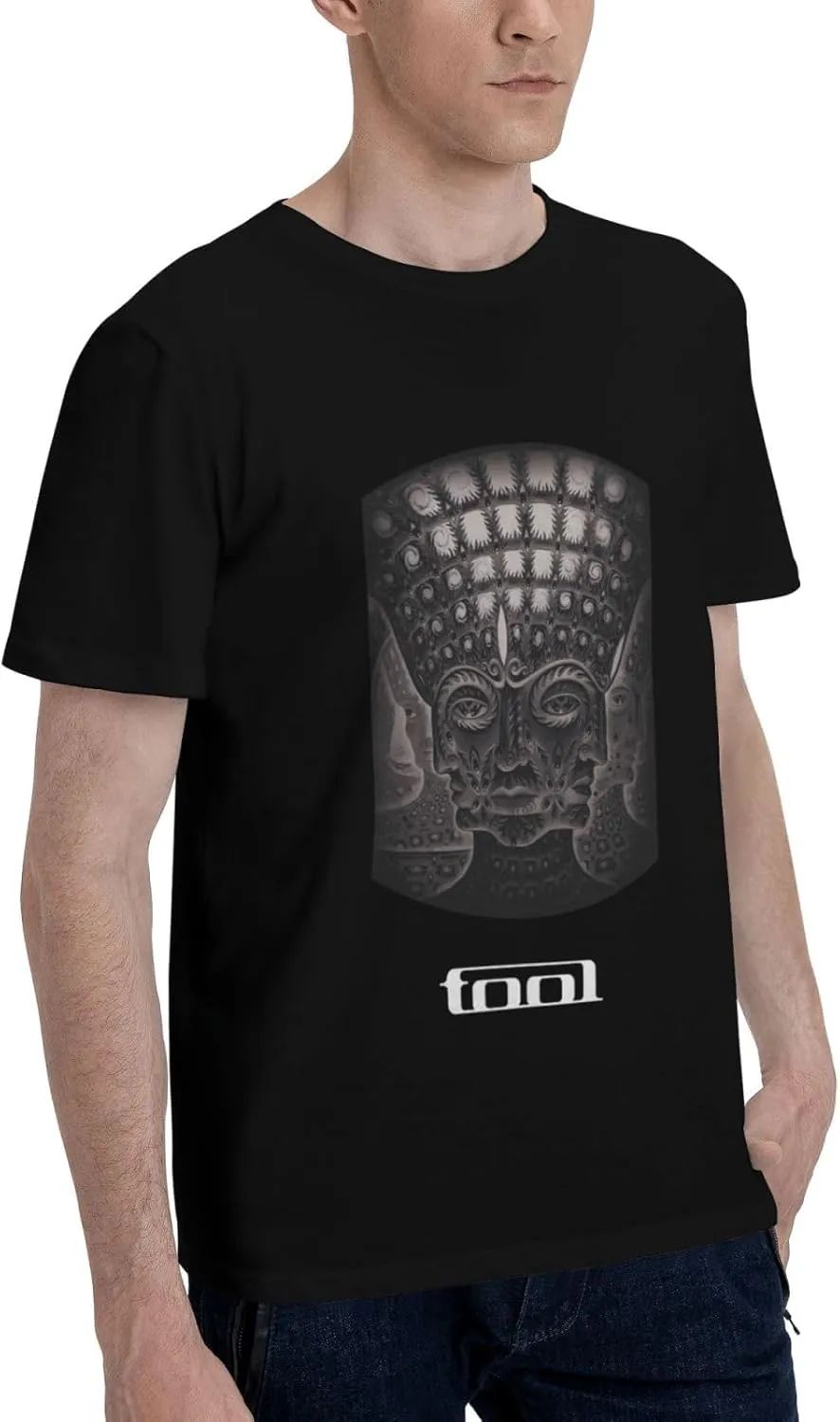 Tool 10000 Days Men Short Sleeve Top Crewneck Shirt Cotton Fashions Tee Comfort Classic Graphic Casual Tee