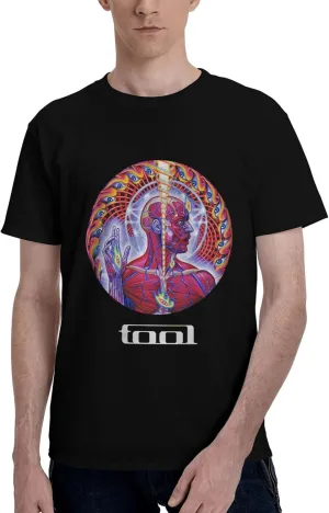 Tool 10000 Days Men Short Sleeve Top Crewneck Shirt Cotton Fashions Tee Comfort Classic Graphic Casual Tee