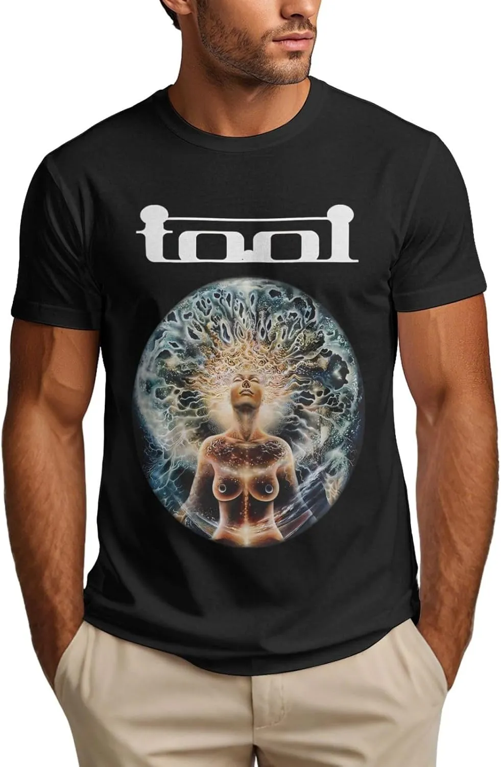 Tool 10000 Days Men Short Sleeve Tops Crewneck T Shirt Cotton Fashion Comfort Classic Graphic Casual Tee