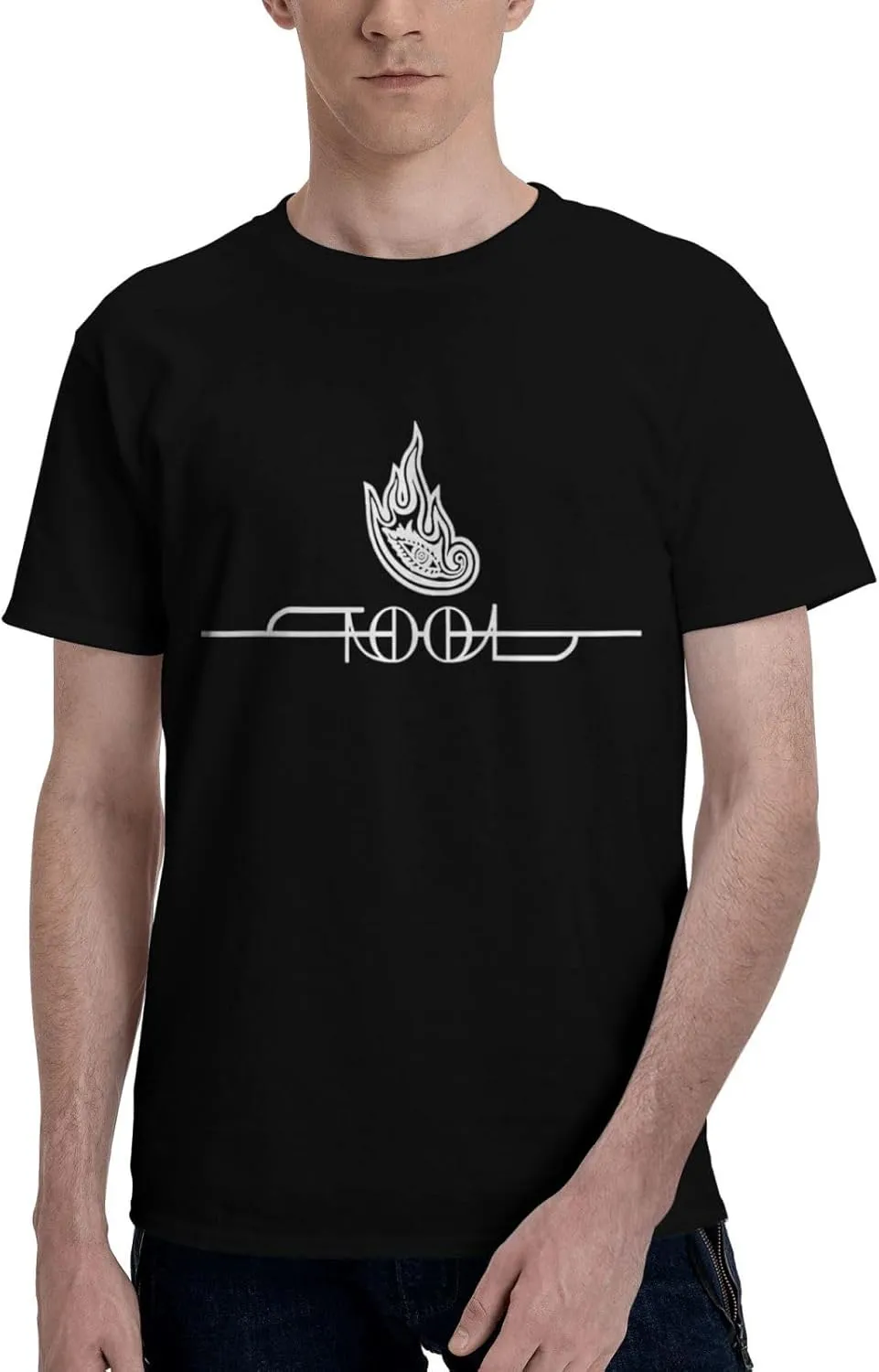 Tool 10000 Days Men Short Sleeve Tops Crewneck T Shirt Cotton Fashion Comfort Classic Graphic Casual Tee