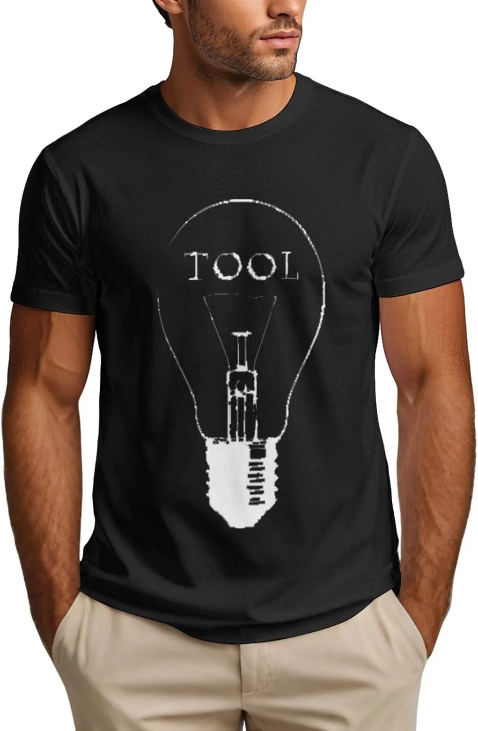 Tool 10000 Days Men Short Sleeve Tops Crewneck T Shirt Cotton Fashion Comfort Classic Graphic Casual Tee