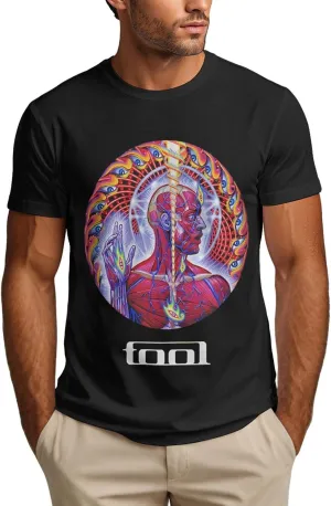 Tool 10000 Days Men Short Sleeve Tops Crewneck T Shirt Cotton Fashion Comfort Classic Graphic Casual Tee