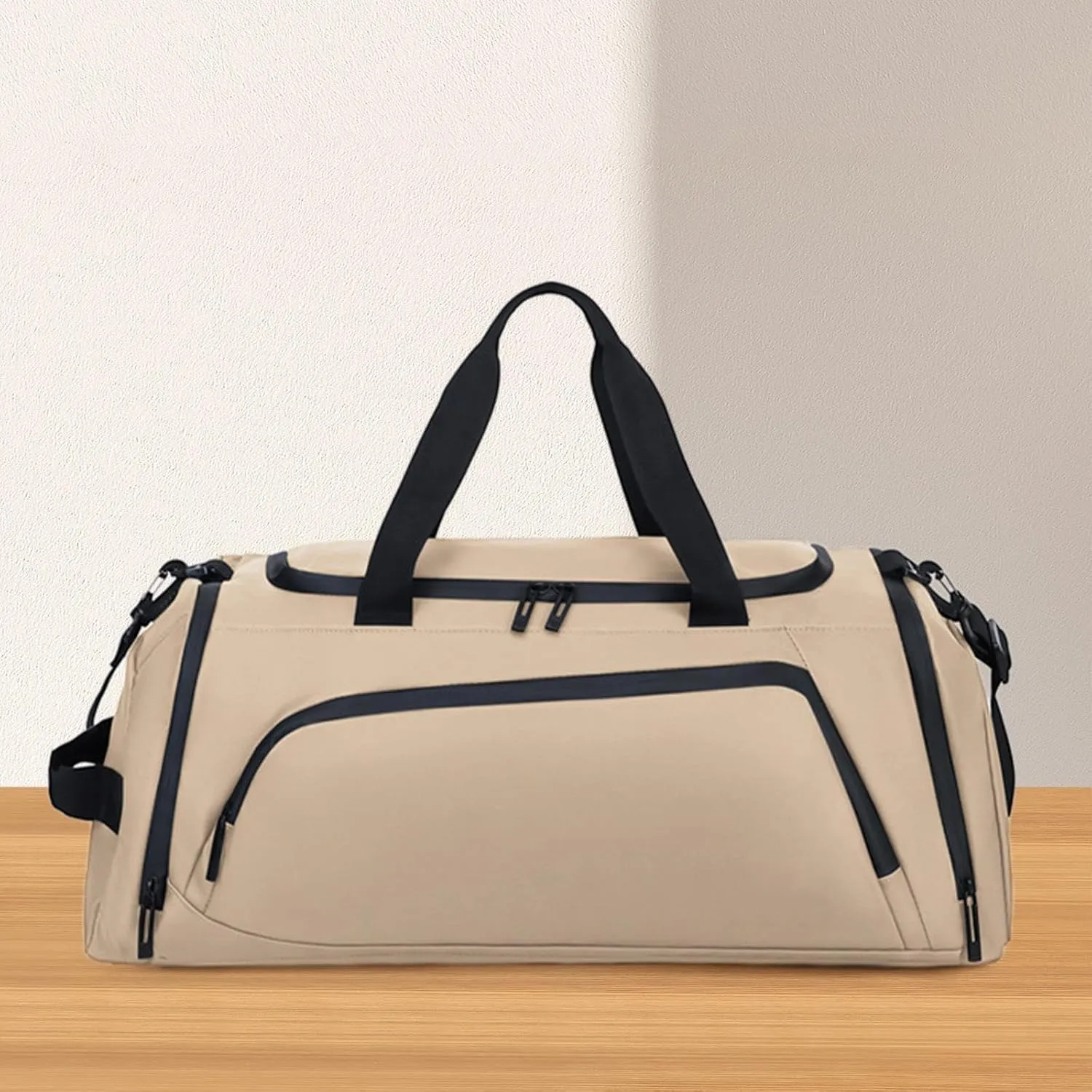Travel Duffle Bag Bag Sports Gym Bag Travel Bag Gym Duffel Bag with Shoes Compartment Carry on Overnight Bag for Fitness