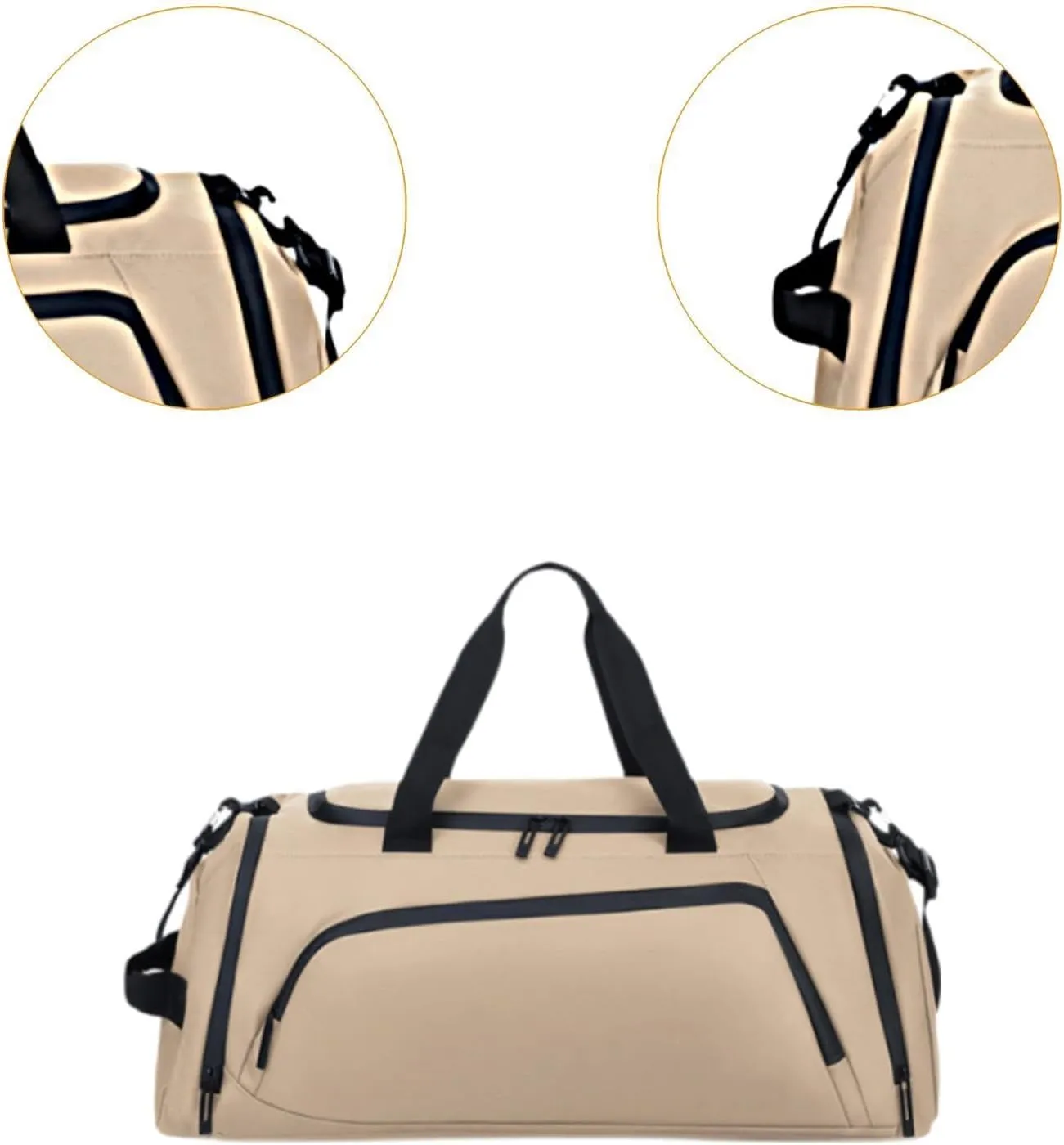 Travel Duffle Bag Bag Sports Gym Bag Travel Bag Gym Duffel Bag with Shoes Compartment Carry on Overnight Bag for Fitness