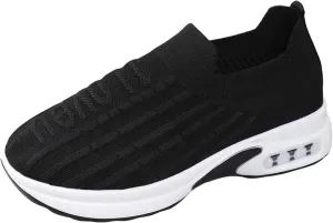 Women Walking Shoes with Arch Support Orthopedic Shoes for Women Sneakers for Women Running Shoes Slip On Casual Shoes Comfortable Fashion Tennis Shoes Mesh Lightweight Sneaker for Work