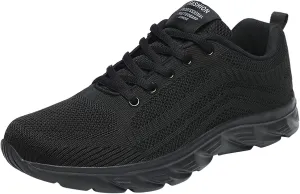 Women's Fashion Sneaker Mesh Slip On Black Non Slip Shoes for Women Comfortable Waterproof Running Shoes Women Loafer Flats Women Shoes Women's Casual Sneakers