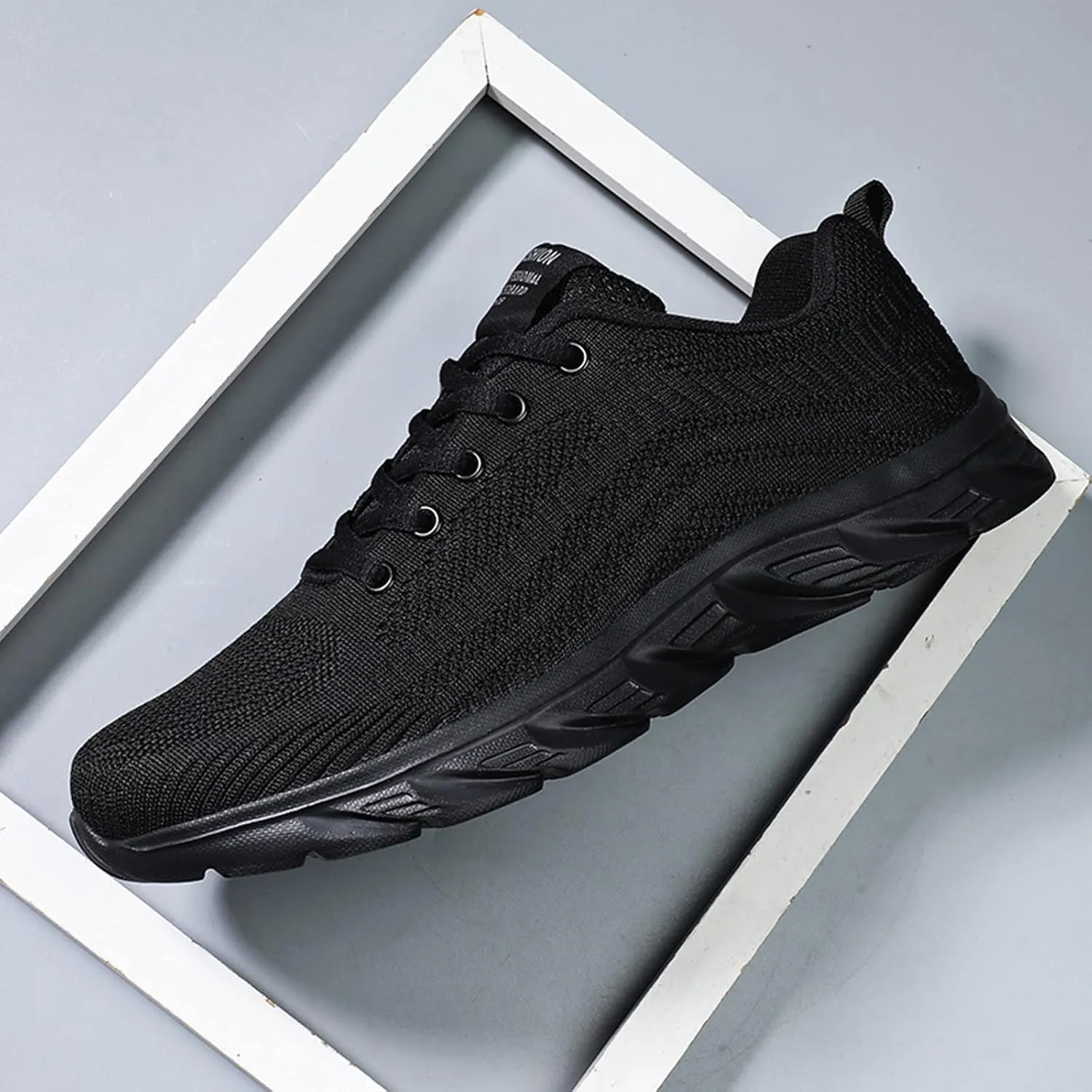 Women's Fashion Sneaker Mesh Slip On Black Non Slip Shoes for Women Comfortable Waterproof Running Shoes Women Loafer Flats Women Shoes Women's Casual Sneakers