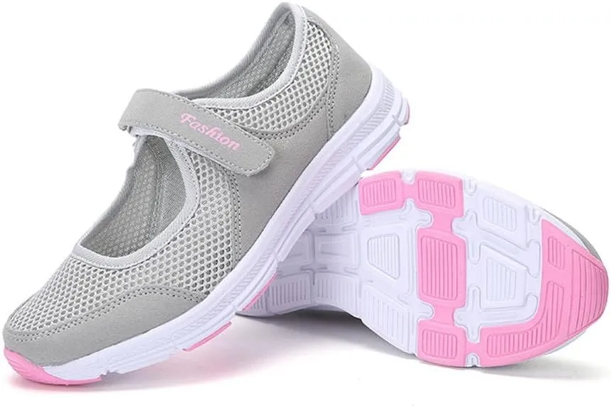 Women's Fashion Sneaker Non Slip Breathable Lightweight Comfortable Lace Up White Walking Shoes Women Women's Shoes Loafers Low Top Sneakers for Women