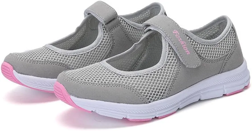 Women's Fashion Sneaker Non Slip Breathable Lightweight Comfortable Lace Up White Walking Shoes Women Women's Shoes Loafers Low Top Sneakers for Women