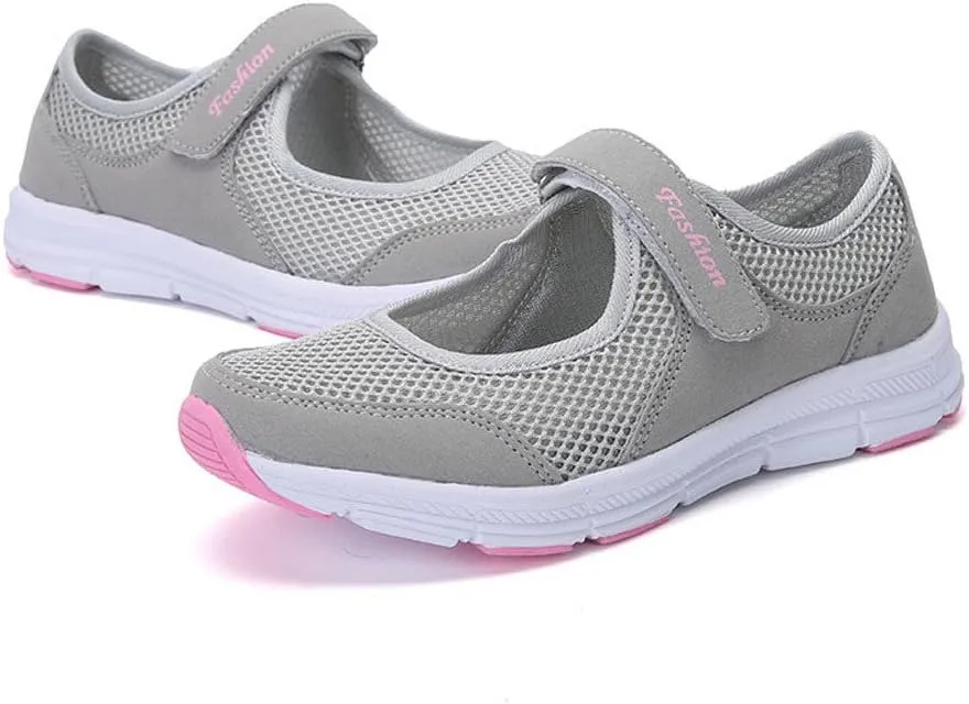 Women's Fashion Sneaker Non Slip Breathable Lightweight Comfortable Lace Up White Walking Shoes Women Women's Shoes Loafers Low Top Sneakers for Women