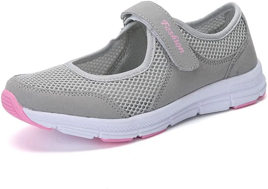 Women's Fashion Sneaker Non Slip Breathable Lightweight Comfortable Lace Up White Walking Shoes Women Women's Shoes Loafers Low Top Sneakers for Women