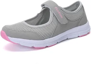 Women's Fashion Sneaker Non Slip Breathable Lightweight Comfortable Lace Up White Walking Shoes Women Women's Shoes Loafers Low Top Sneakers for Women