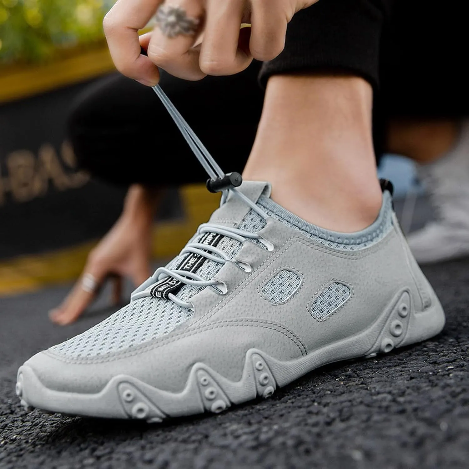 Women's Fashion Sneaker Womens Walking Shoes Slip On Fashion Tennis Shoes Mens Orthopedic Loafers for Women with Arch Support Women Black Sneakers