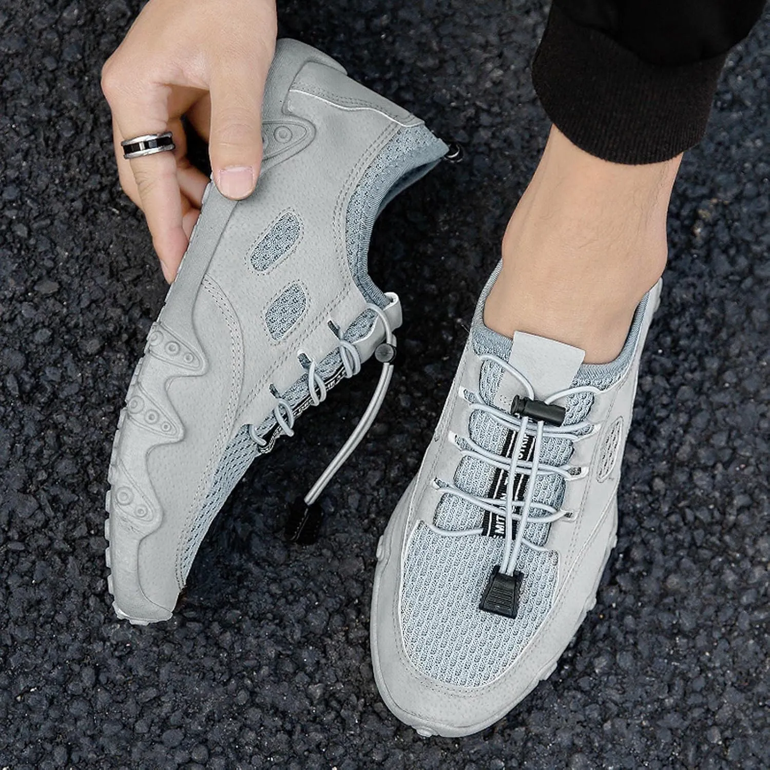 Women's Fashion Sneaker Womens Walking Shoes Slip On Fashion Tennis Shoes Mens Orthopedic Loafers for Women with Arch Support Women Black Sneakers