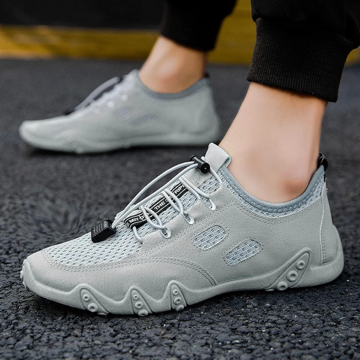Women's Fashion Sneaker Womens Walking Shoes Slip On Fashion Tennis Shoes Mens Orthopedic Loafers for Women with Arch Support Women Black Sneakers