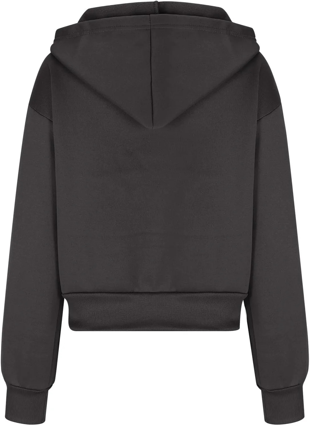 Womens Lightweight Cropped Zip Up Hoodies Long Sleeve Casual Sweatshirts Trendy Y2k Crop Tops Casual Cute Jackets