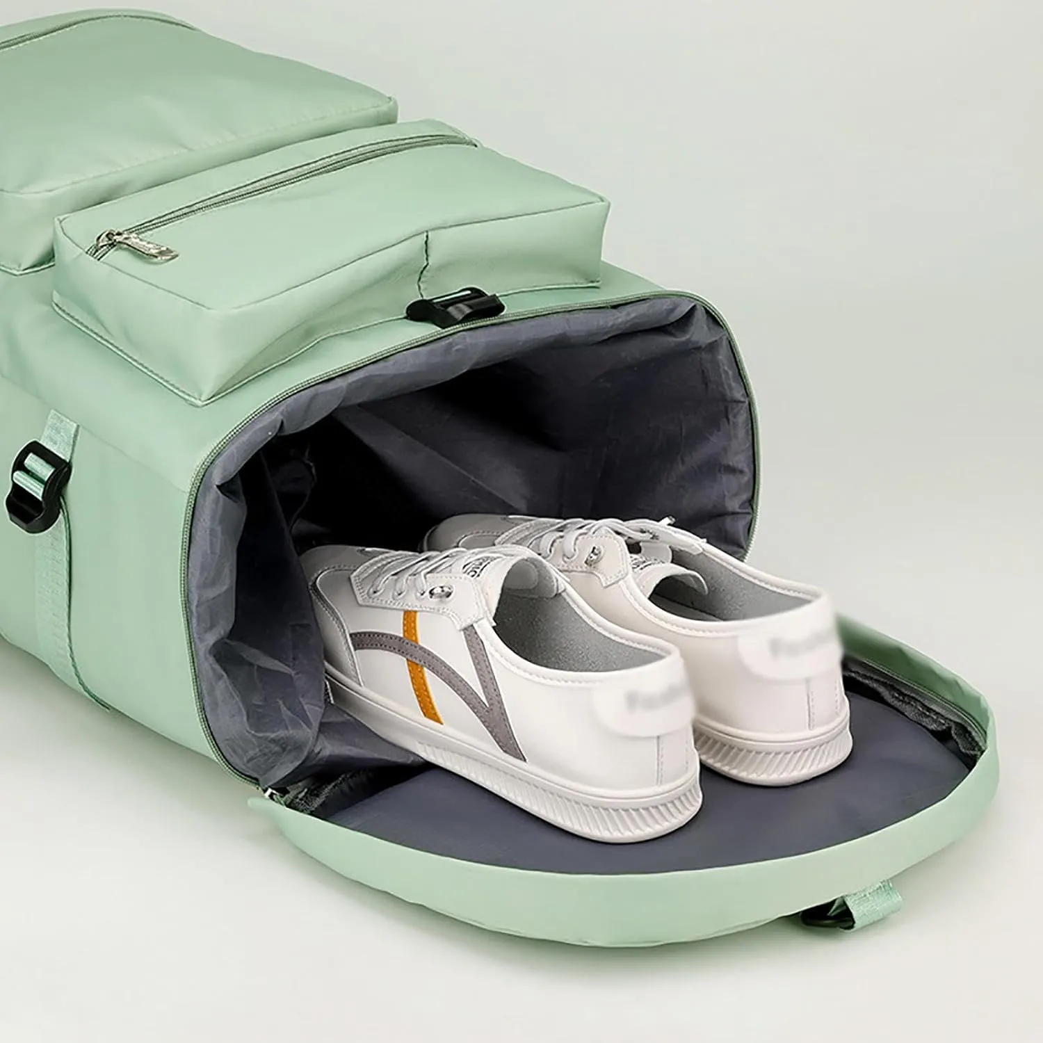 Womens Mens Sports Gym Bag Duffle Bag,Travel Duffel Bag with Shoes Compartment, Shoulder Weekender Overnight Bag for Women and Men,I