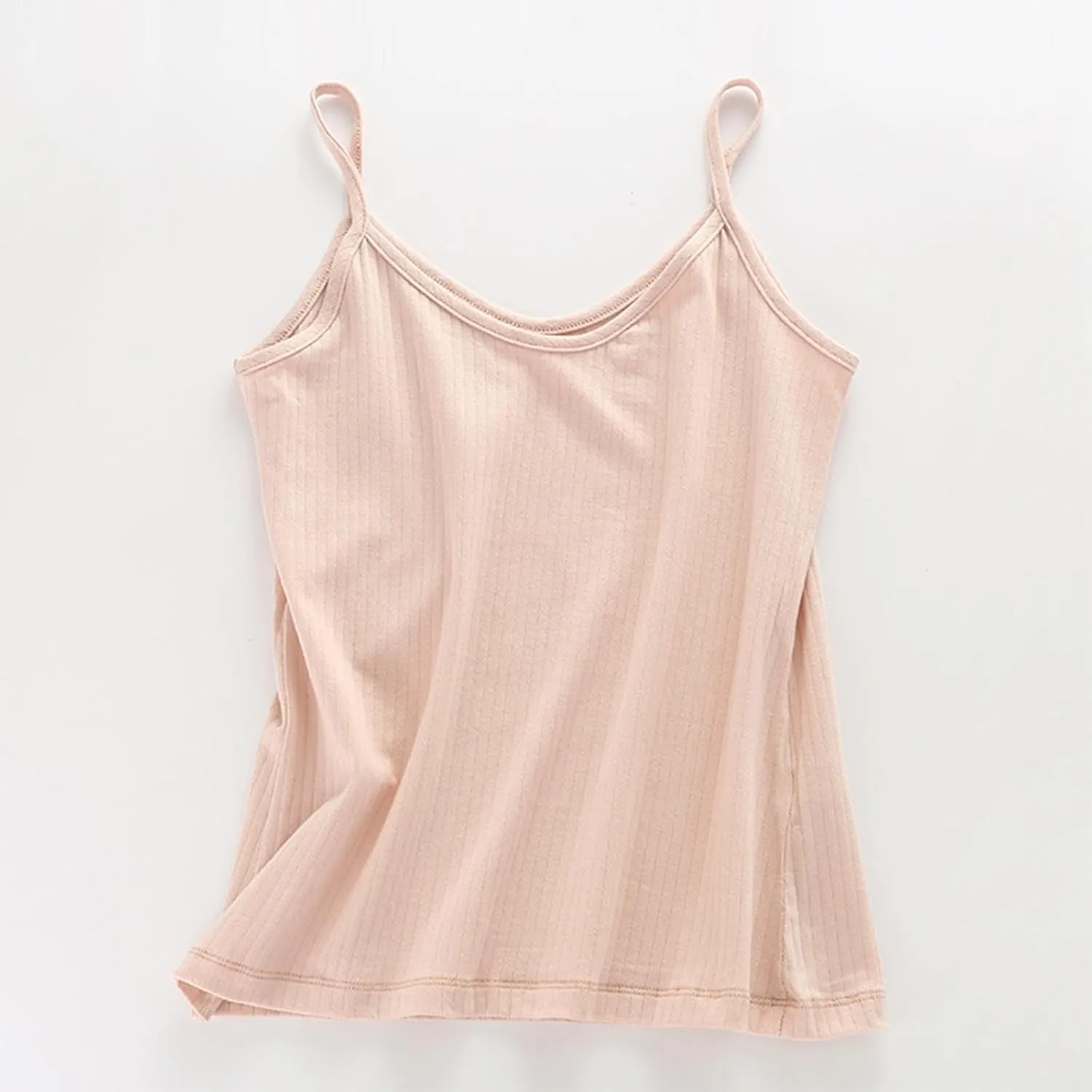 Women's Sleeveless Tank Top Slim-Fit Knit V-Neck Layering Cami Shirts Casual Vest Blouse Basic Tees Undershirts