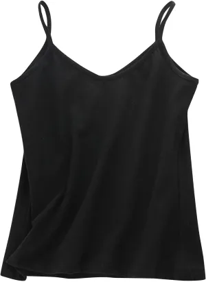 Women's Sleeveless Tank Top Slim-Fit Knit V-Neck Layering Cami Shirts Casual Vest Blouse Basic Tees Undershirts