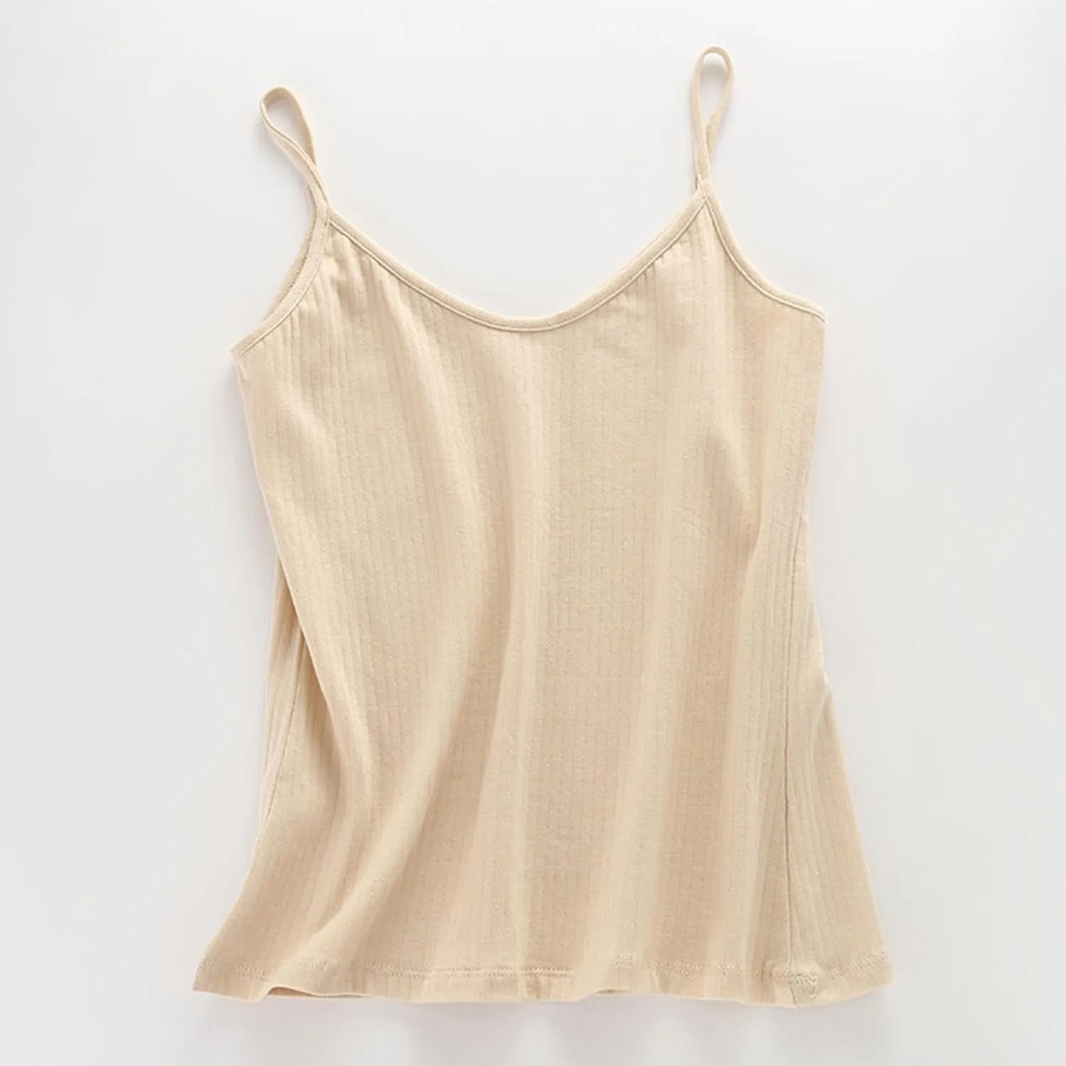 Women's Sleeveless Tank Top Slim-Fit Knit V-Neck Layering Cami Shirts Casual Vest Blouse Basic Tees Undershirts
