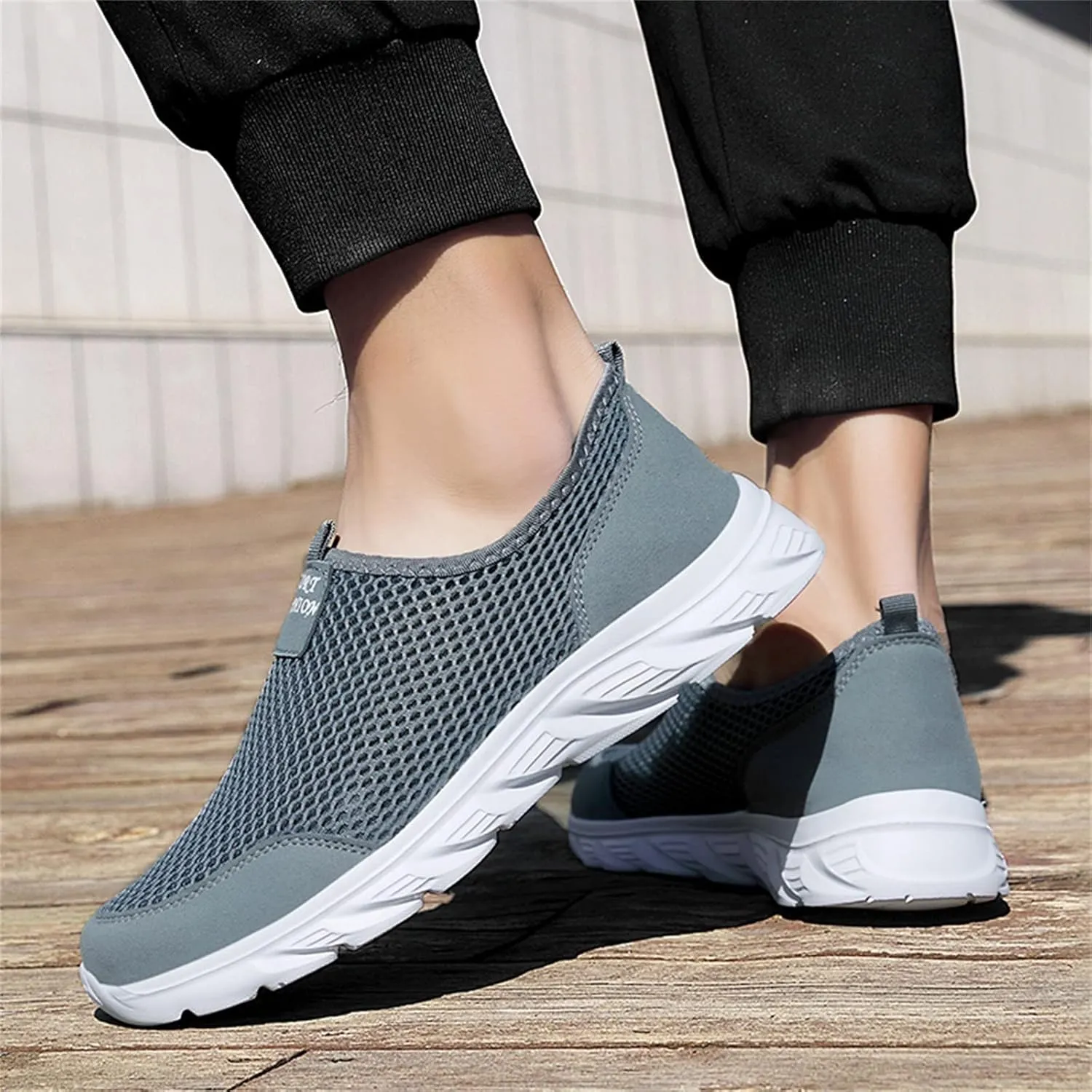 Women's Slip On Walking Shoes Running Comfortable Womens Running Shoes Wide Feet Men Casual Shoes Women Shoes Sneakers White Tennis Shoe Loafers Shoe
