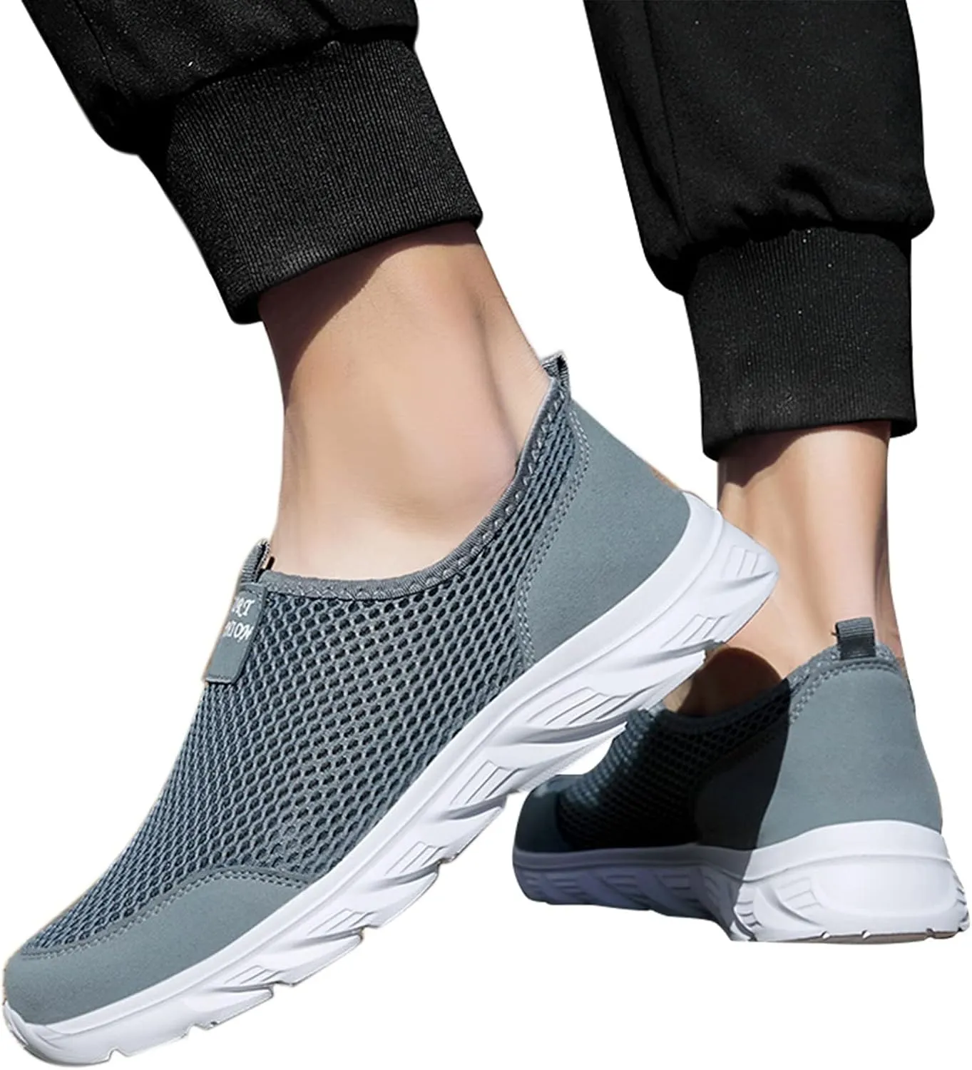Women's Slip On Walking Shoes Running Comfortable Womens Running Shoes Wide Feet Men Casual Shoes Women Shoes Sneakers White Tennis Shoe Loafers Shoe