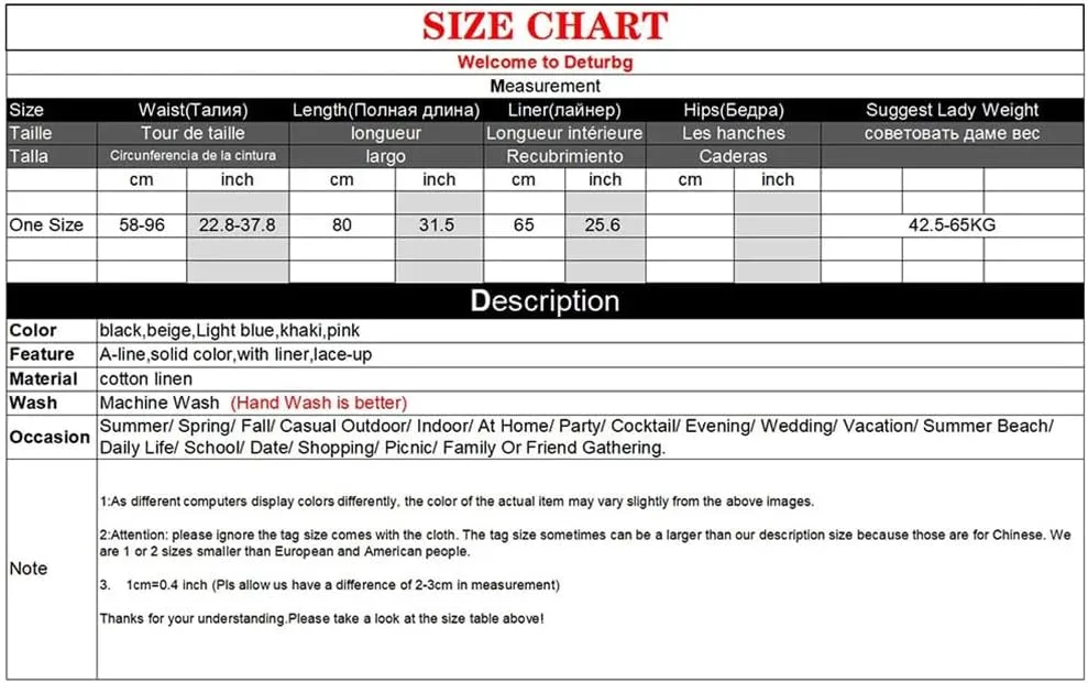 Women's Vintage 2 Layered Solid Long Skirt Elastic High Waist Cotton Linen Swing A-Line Skirts