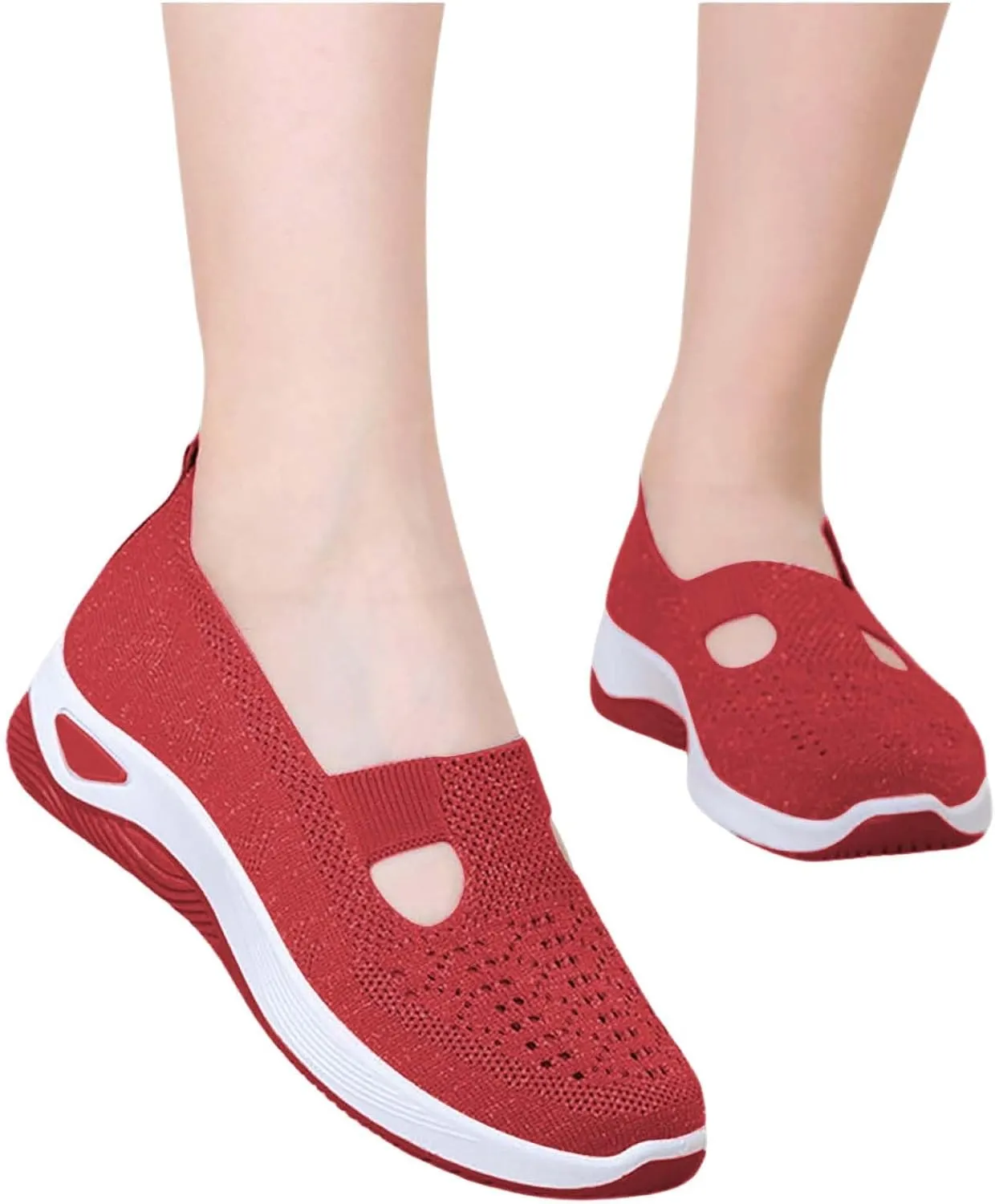 Women's Woven Orthopedic Breathable Soft Shoes Mens Dress Shoes Lether Men's Casual Shoes High Top Sneakers Slip On Tennis Shoe Loafers Dress Shoe