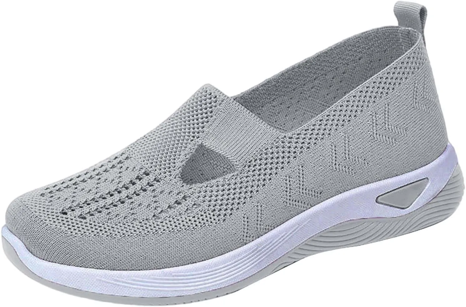 Women's Woven Orthopedic Breathable Soft Shoes Slip On Shoes Women Arch Support Women's Casual Shoes Platform Sneakers Waterproof Tennis Shoe Loafers Shoe