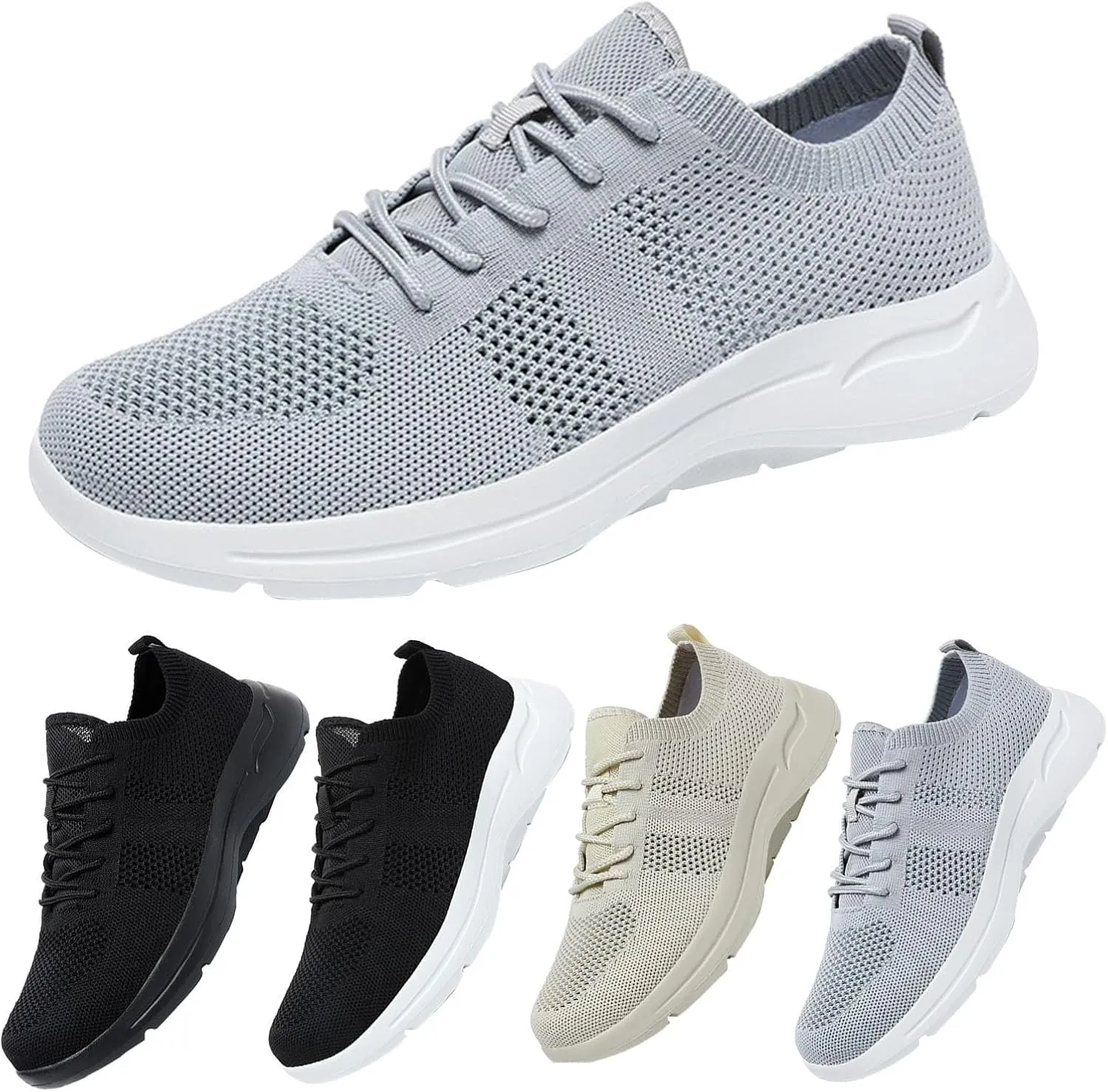 Women's Woven Orthopedic Breathable Soft Shoes Tennis Shoes Men Boots Dress Casual Shoes Chunky Sneakers Platform Tennis Shoe Loafers Dress Shoe