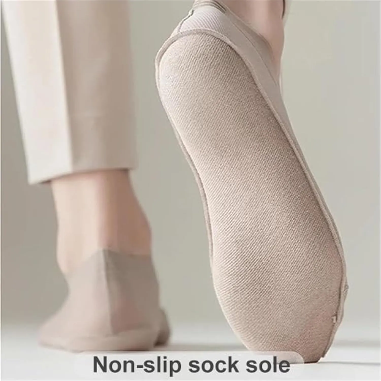 Zeanaturals Ultra Thin Liner Non Slip No Show Socks, Womens Men Soft Breathable Ice Silk Sock oft Lightweight No Show Sock