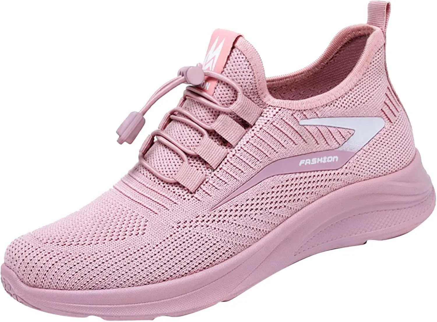 ZSpzx Running Shoes for Women Lightweight Air Cushioned Tennis Sneakers Non Slip Breathable Mesh Gym Workout Sneakers Ladies Walking Plantar Fasciitis Slip On Shoes for Gym Travel Daily Wear